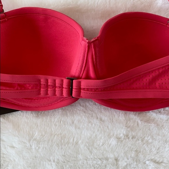 Calia Carrie Underwood Bandeau Swim top rouge red - Picture 7 of 11